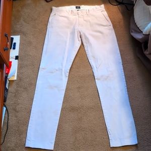 J. Crew 484 Stretch chino in light pink, 32x34